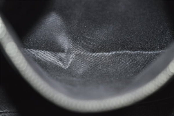 Authentic GUCCI Vintage Shoulder Tote Bag GG Canvas Leather 107757 Black 1875G