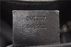 Authentic GUCCI Vintage Shoulder Tote Bag GG Canvas Leather 107757 Black 1875G