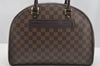 Authentic Louis Vuitton Damier Nolita Hand Boston Bag N41455 LV 1875I