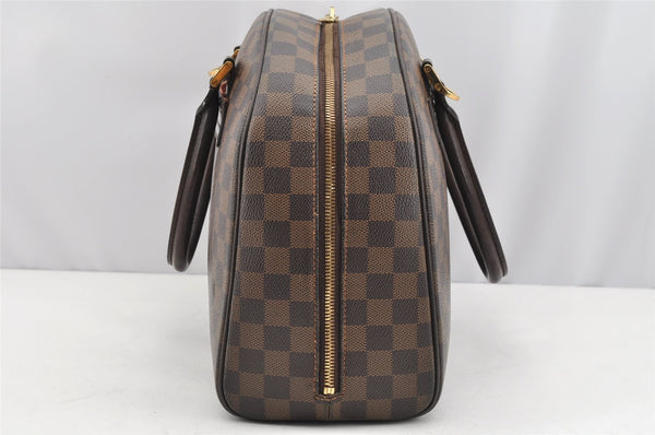 Authentic Louis Vuitton Damier Nolita Hand Boston Bag N41455 LV 1875I