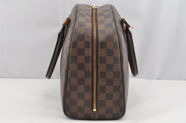 Authentic Louis Vuitton Damier Nolita Hand Boston Bag N41455 LV 1875I