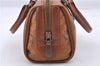 Authentic MCM Visetos Leather Vintage Hand Bag Purse Brown 1876D