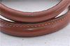 Authentic MCM Visetos Leather Vintage Hand Bag Purse Brown 1876D