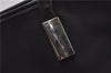Authentic GUCCI Vintage Shoulder Tote Bag Nylon Leather Black 1876G