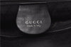 Authentic GUCCI Vintage Shoulder Tote Bag Nylon Leather Black 1876G