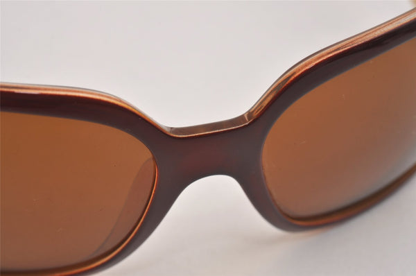 Authentic CHANEL Vintage Sunglasses CoCo Mark Plastic 6014 Brown 1876I