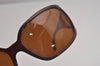 Authentic CHANEL Vintage Sunglasses CoCo Mark Plastic 6014 Brown 1876I