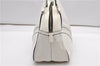 Authentic PRADA Vintage Leather Shoulder Hand Bag Purse White 1877G