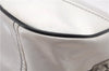Authentic PRADA Vintage Leather Shoulder Hand Bag Purse White 1877G