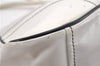 Authentic PRADA Vintage Leather Shoulder Hand Bag Purse White 1877G