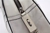 Authentic PRADA Vintage Leather Shoulder Hand Bag Purse White 1877G