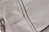 Authentic PRADA Vintage Leather Shoulder Hand Bag Purse White 1877G