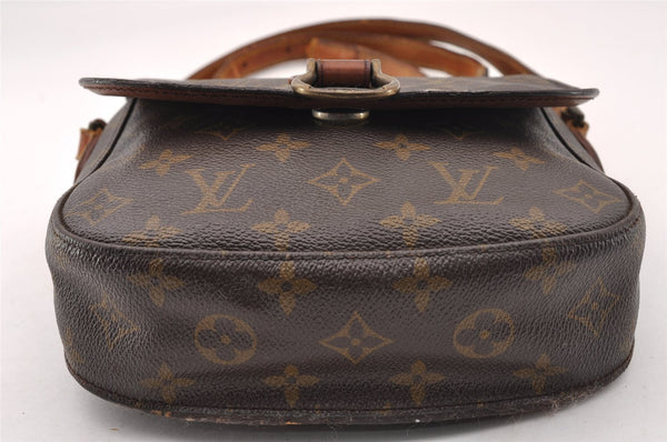 Authentic Louis Vuitton Monogram Saint Cloud MM M51243 Shoulder Bag Junk 1877I