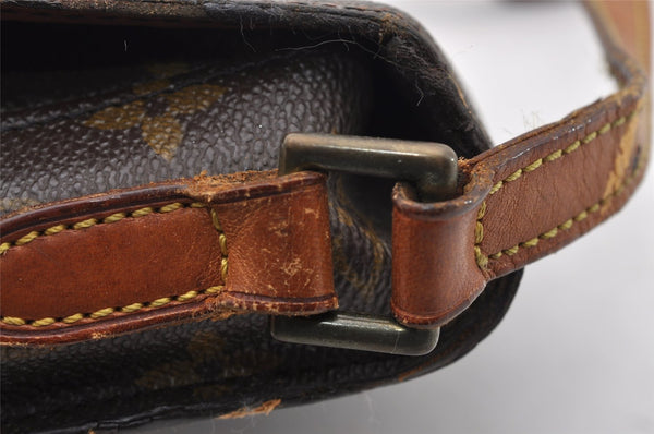 Authentic Louis Vuitton Monogram Saint Cloud MM M51243 Shoulder Bag Junk 1877I