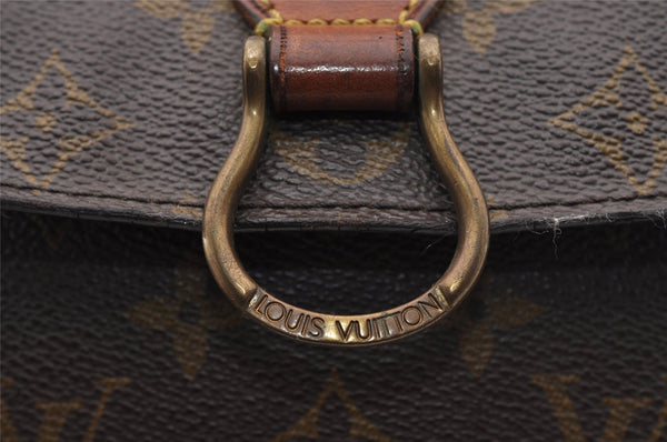Authentic Louis Vuitton Monogram Saint Cloud MM M51243 Shoulder Bag Junk 1877I