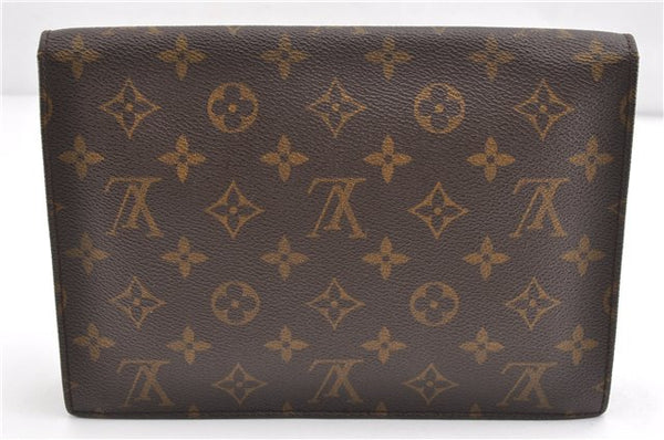 Authentic Louis Vuitton Monogram Pochette Rabat Clutch Hand Bag M51940 LV 1878G