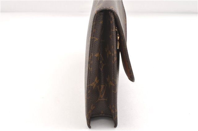 Authentic Louis Vuitton Monogram Pochette Rabat Clutch Hand Bag M51940 LV 1878G
