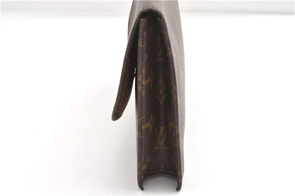 Authentic Louis Vuitton Monogram Pochette Rabat Clutch Hand Bag M51940 LV 1878G