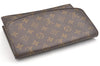 Authentic Louis Vuitton Monogram Pochette Rabat Clutch Hand Bag M51940 LV 1878G