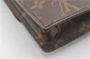 Authentic Louis Vuitton Monogram Pochette Rabat Clutch Hand Bag M51940 LV 1878G