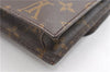 Authentic Louis Vuitton Monogram Pochette Rabat Clutch Hand Bag M51940 LV 1878G