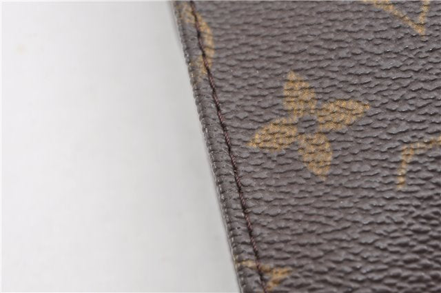 Authentic Louis Vuitton Monogram Pochette Rabat Clutch Hand Bag M51940 LV 1878G