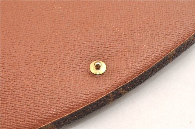 Authentic Louis Vuitton Monogram Pochette Rabat Clutch Hand Bag M51940 LV 1878G