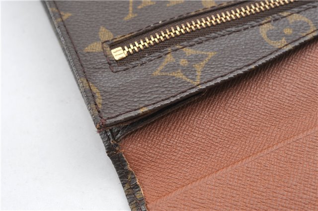 Authentic Louis Vuitton Monogram Pochette Rabat Clutch Hand Bag M51940 LV 1878G