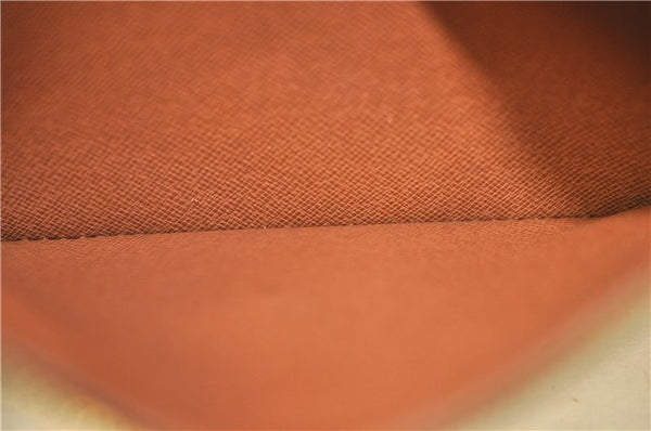 Authentic Louis Vuitton Monogram Pochette Rabat Clutch Hand Bag M51940 LV 1878G