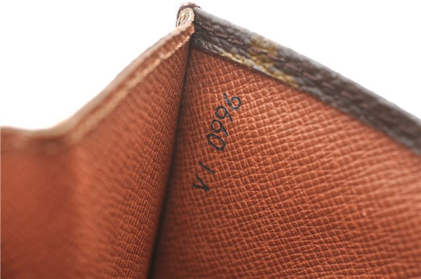 Authentic Louis Vuitton Monogram Pochette Rabat Clutch Hand Bag M51940 LV 1878G