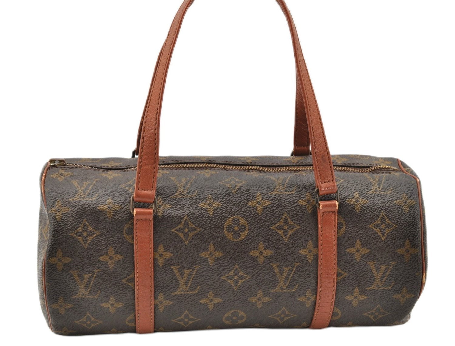 Authentic Louis Vuitton Monogram Papillon 30 Hand Bag Old Model LV Junk 1879G