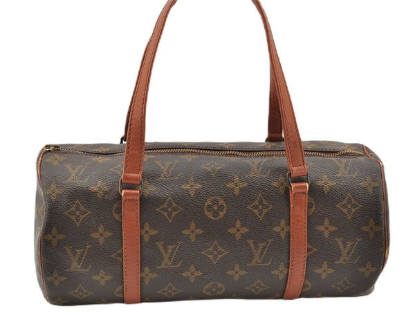 Authentic Louis Vuitton Monogram Papillon 30 Hand Bag Old Model LV Junk 1879G