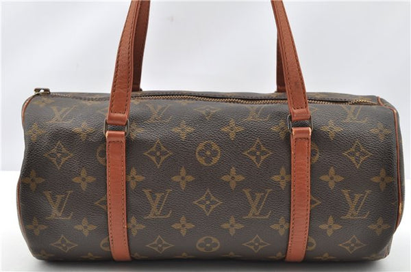 Authentic Louis Vuitton Monogram Papillon 30 Hand Bag Old Model LV Junk 1879G
