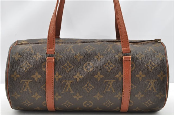 Authentic Louis Vuitton Monogram Papillon 30 Hand Bag Old Model LV Junk 1879G
