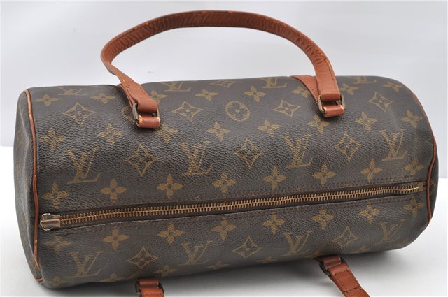 Authentic Louis Vuitton Monogram Papillon 30 Hand Bag Old Model LV Junk 1879G