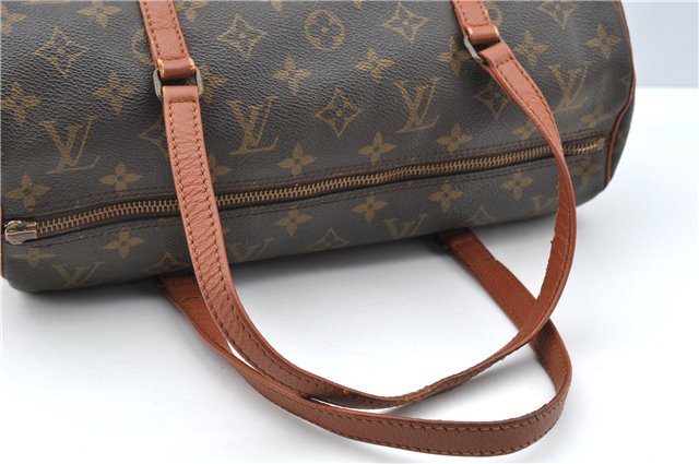 Authentic Louis Vuitton Monogram Papillon 30 Hand Bag Old Model LV Junk 1879G