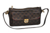 Authentic Louis Vuitton Damier Ravello GM Shoulder Bag N60006 LV 1879I