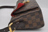 Authentic Louis Vuitton Damier Ravello GM Shoulder Bag N60006 LV 1879I