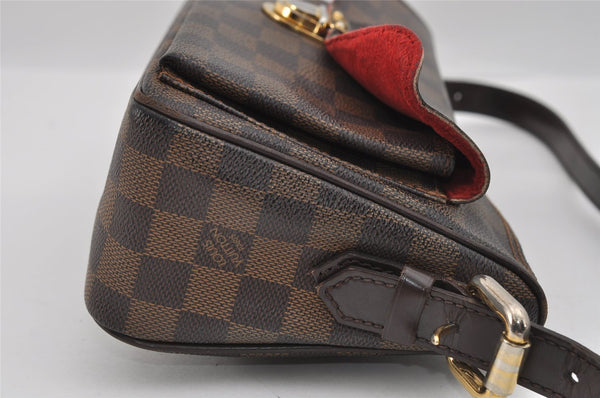 Authentic Louis Vuitton Damier Ravello GM Shoulder Bag N60006 LV 1879I