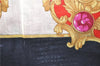 CELINE Cotton Handkerchief Scalf Horn and Macadam Design Red Navy 2Set 1881D