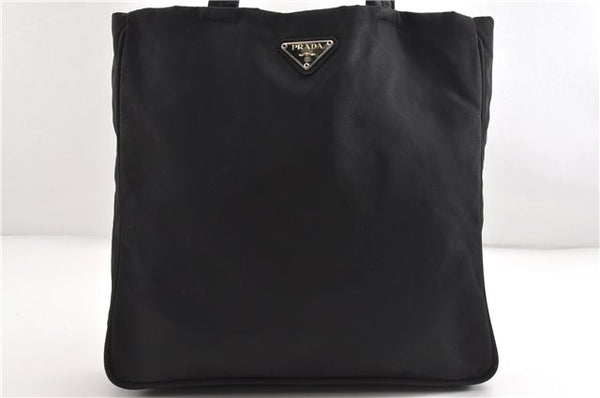 Authentic PRADA Vintage Nylon Tessuto Shoulder Hand Bag Black 1881G