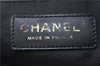 Authentic CHANEL New Travel Line Shoulder Tote Bag Nylon Leather Black 1882D