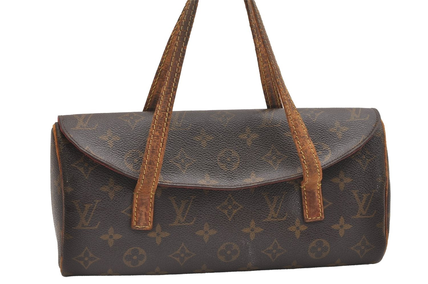 Authentic Louis Vuitton Monogram Sonatine Hand Bag Purse M51902 LV 1882I