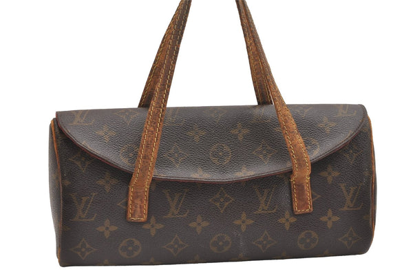 Authentic Louis Vuitton Monogram Sonatine Hand Bag Purse M51902 LV 1882I