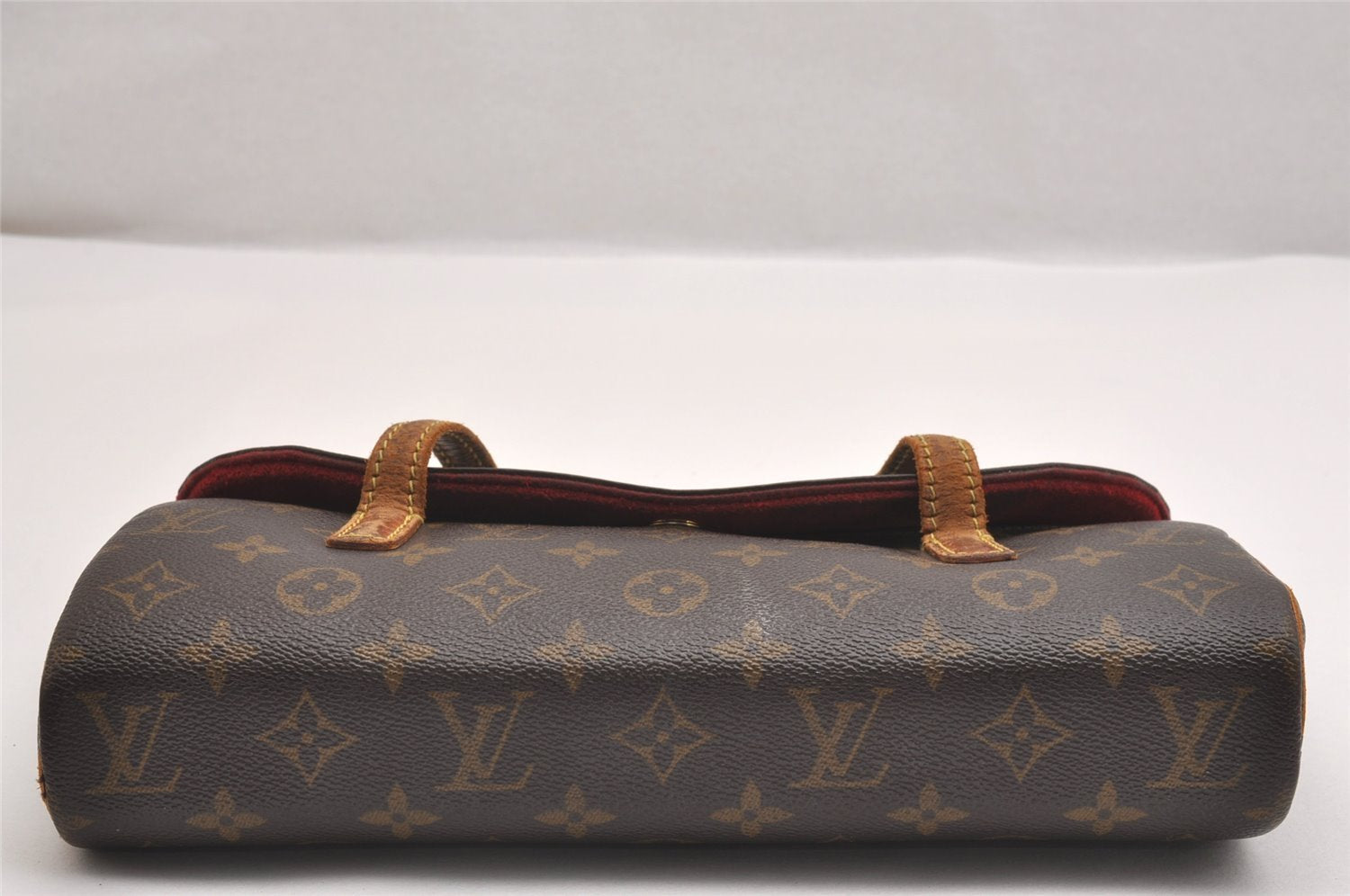 Authentic Louis Vuitton Monogram Sonatine Hand Bag Purse M51902 LV 1882I