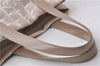 Authentic CHANEL New Travel Line Shoulder Hand Bag Nylon Leather Beige 1883D