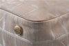 Authentic CHANEL New Travel Line Shoulder Hand Bag Nylon Leather Beige 1883D