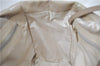 Authentic CHANEL New Travel Line Shoulder Hand Bag Nylon Leather Beige 1883D