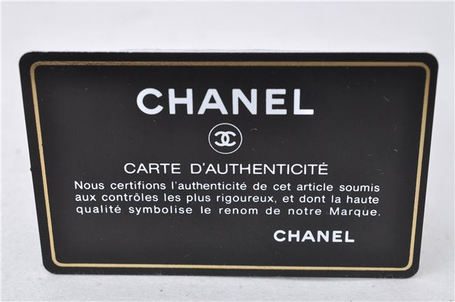 Authentic CHANEL New Travel Line Shoulder Hand Bag Nylon Leather Beige 1883D