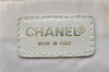 Authentic CHANEL New Travel Line Shoulder Tote Bag Nylon Leather Beige 1884D